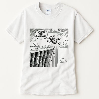 Gravity Test Funny Gamer Is There Fall Damage Tall T-Shirt
