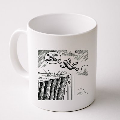 Gravity Test Funny Gamer Is There Fall Damage Mug