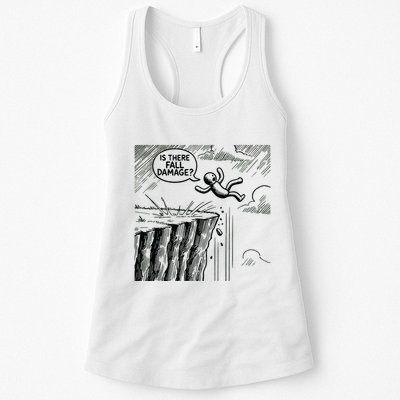 Gravity Test Funny Gamer Is There Fall Damage Womens Tank Top