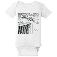 Gravity Test Funny Gamer Is There Fall Damage Baby Bodysuit