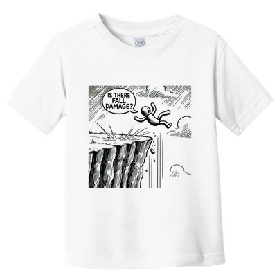 Gravity Test Funny Gamer Is There Fall Damage Toddler T-Shirt