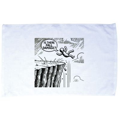Gravity Test Funny Gamer Is There Fall Damage Microfiber Hand Towel