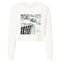 Gravity Test Funny Gamer Is There Fall Damage Cropped Pullover Crew