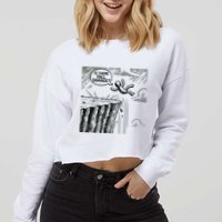 Gravity Test Funny Gamer Is There Fall Damage Cropped Pullover Crew