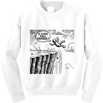Gravity Test Funny Gamer Is There Fall Damage Kids Sweatshirt