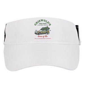 Griswold’s Tree Farm A Christmas Tradition Shirt Griswold’s Tree Farm Christmas Adult Drive Performance Visor