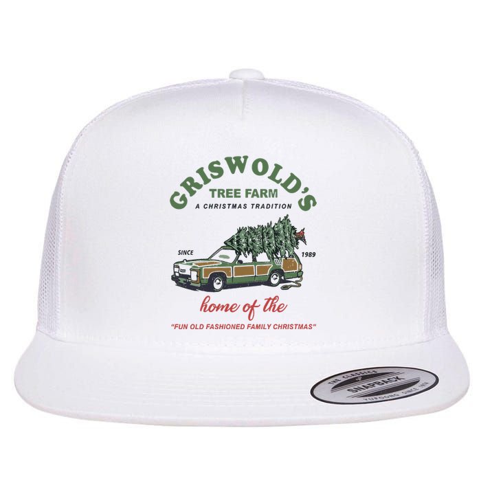 Griswold’s Tree Farm A Christmas Tradition Shirt Griswold’s Tree Farm Christmas Flat Bill Trucker Hat