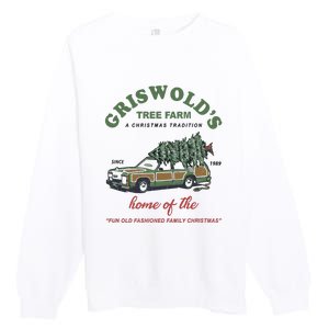 Griswold’s Tree Farm A Christmas Tradition Shirt Griswold’s Tree Farm Christmas Premium Crewneck Sweatshirt