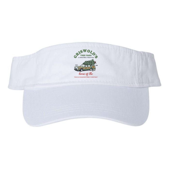 Griswold’s Tree Farm A Christmas Tradition Shirt Griswold’s Tree Farm Christmas Valucap Bio-Washed Visor