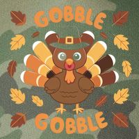 Gobble Turkey Fall Autumn Thanksgiving Legacy Tie Dye Trucker Hat