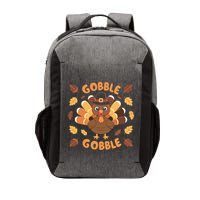 Gobble Turkey Fall Autumn Thanksgiving Vector Backpack