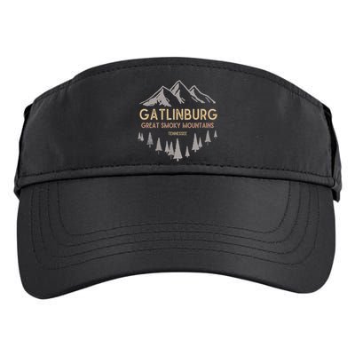 Gatlinburg Tennessee Funny Gift Great Smoky Mountains Souvenir Adult Drive Performance Visor