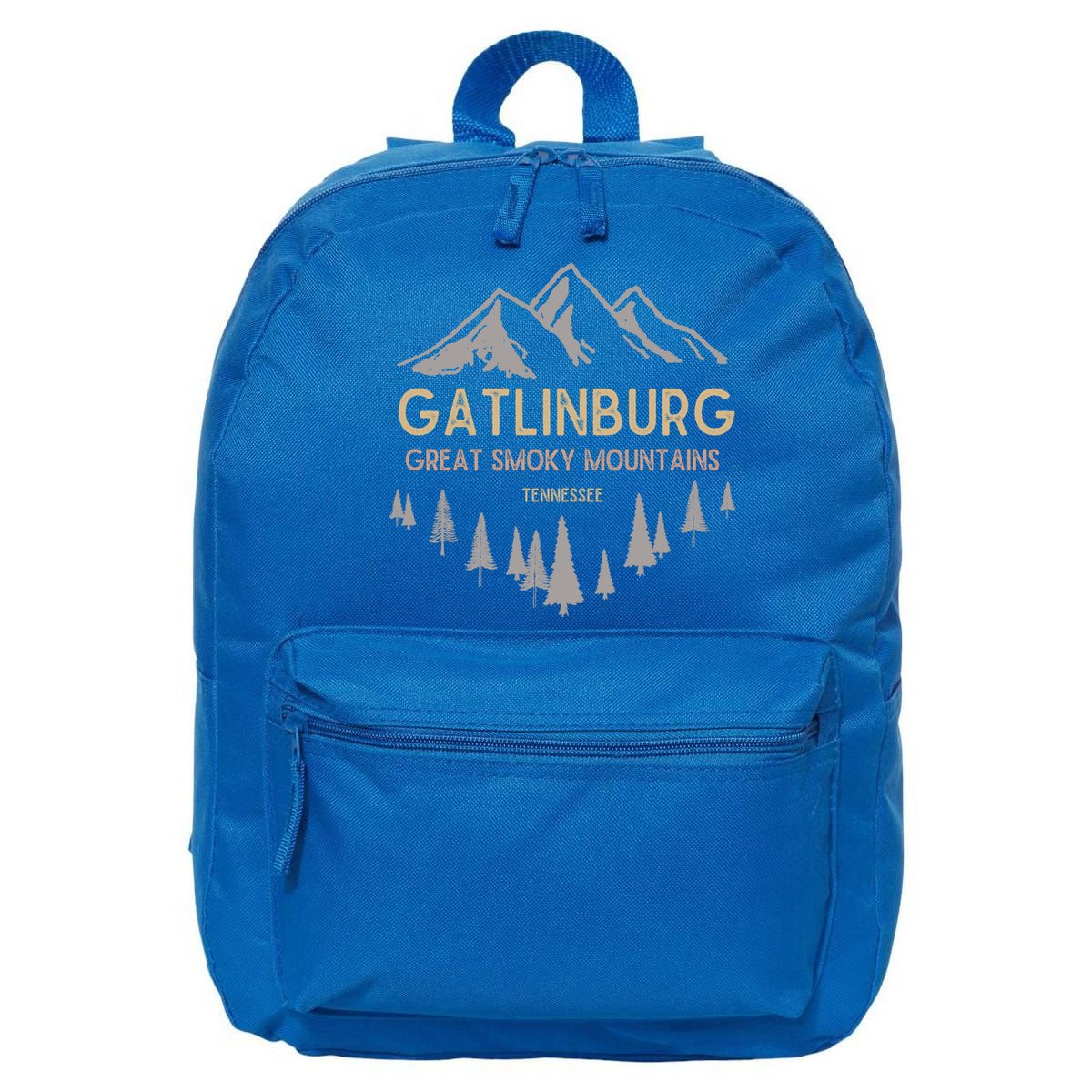 Gatlinburg Tennessee Funny Gift Great Smoky Mountains Souvenir 16 in Basic Backpack