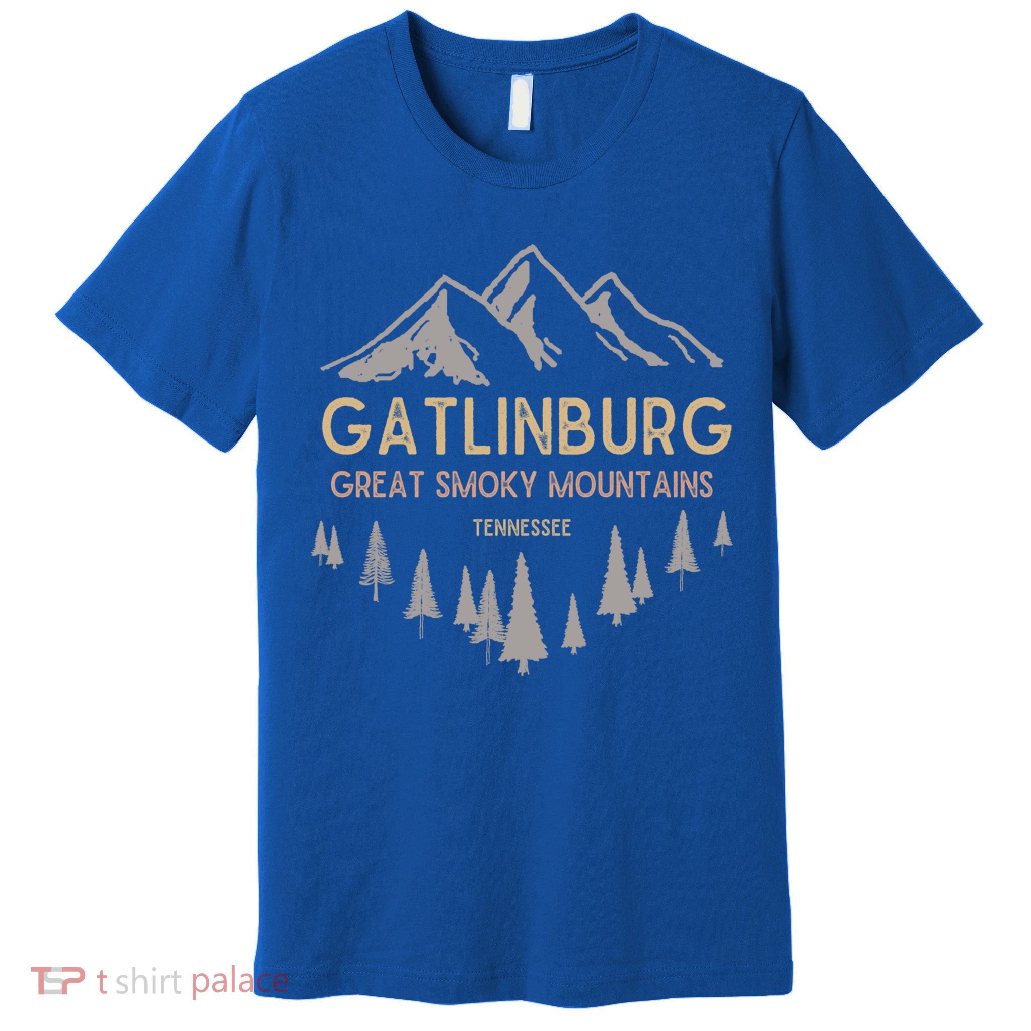 Gatlinburg Tennessee Funny Gift Great Smoky Mountains Souvenir Premium T-Shirt