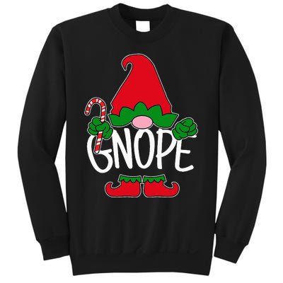 Gnope Tomte Garden Gnome Scandinavian Sweden Nope Not Today Sweatshirt