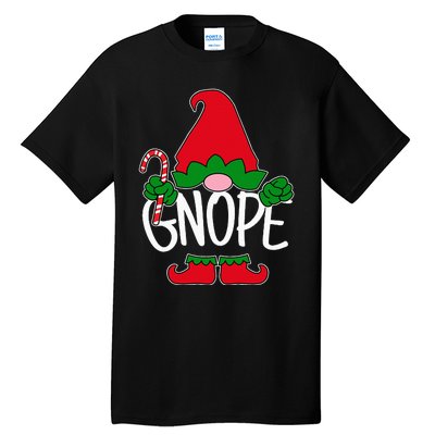 Gnope Tomte Garden Gnome Scandinavian Sweden Nope Not Today Tall T-Shirt