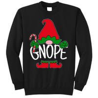 Gnope Tomte Garden Gnome Scandinavian Sweden Nope Not Today Tall Sweatshirt