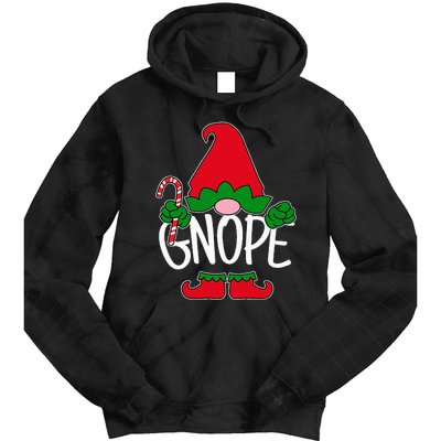 Gnope Tomte Garden Gnome Scandinavian Sweden Nope Not Today Tie Dye Hoodie