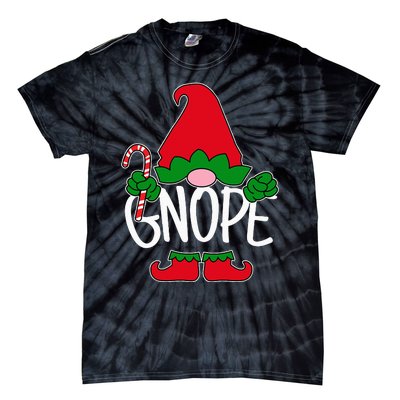 Gnope Tomte Garden Gnome Scandinavian Sweden Nope Not Today Tie-Dye T-Shirt