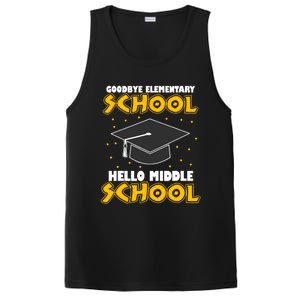 graduate Tee Goodbye Elementary Hello Middle School PosiCharge Competitor Tank