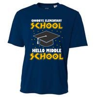 graduate Tee Goodbye Elementary Hello Middle School Cooling Performance Crew T-Shirt