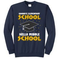 graduate Tee Goodbye Elementary Hello Middle School Sweatshirt