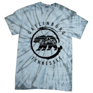 Gatlinburg Tennessee Great Smoky Mountains Bear Souvenir Tie-Dye T-Shirt