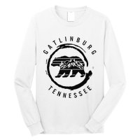 Gatlinburg Tennessee Great Smoky Mountains Bear Souvenir Long Sleeve Shirt