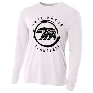 Gatlinburg Tennessee Great Smoky Mountains Bear Souvenir Cooling Performance Long Sleeve Crew