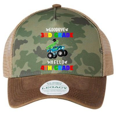 Goodbye Third Grade Hello Fourth Grade Legacy Tie Dye Trucker Hat
