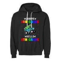 Goodbye Third Grade Hello Fourth Grade Garment-Dyed Fleece Hoodie