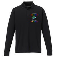 Goodbye Third Grade Hello Fourth Grade Performance Long Sleeve Polo