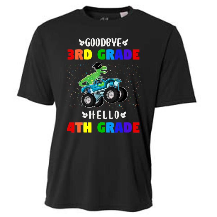 Goodbye Third Grade Hello Fourth Grade Cooling Performance Crew T-Shirt