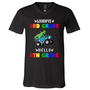 Goodbye Third Grade Hello Fourth Grade V-Neck T-Shirt