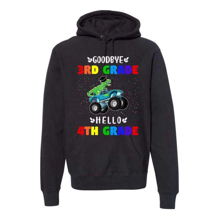 Goodbye Third Grade Hello Fourth Grade Premium Hoodie