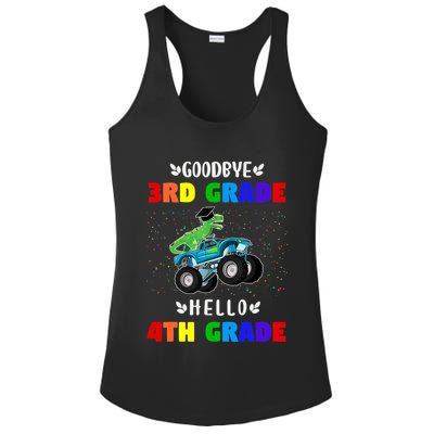 Goodbye Third Grade Hello Fourth Grade Ladies PosiCharge Competitor Racerback Tank