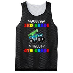 Goodbye Third Grade Hello Fourth Grade Mesh Reversible Basketball Jersey Tank