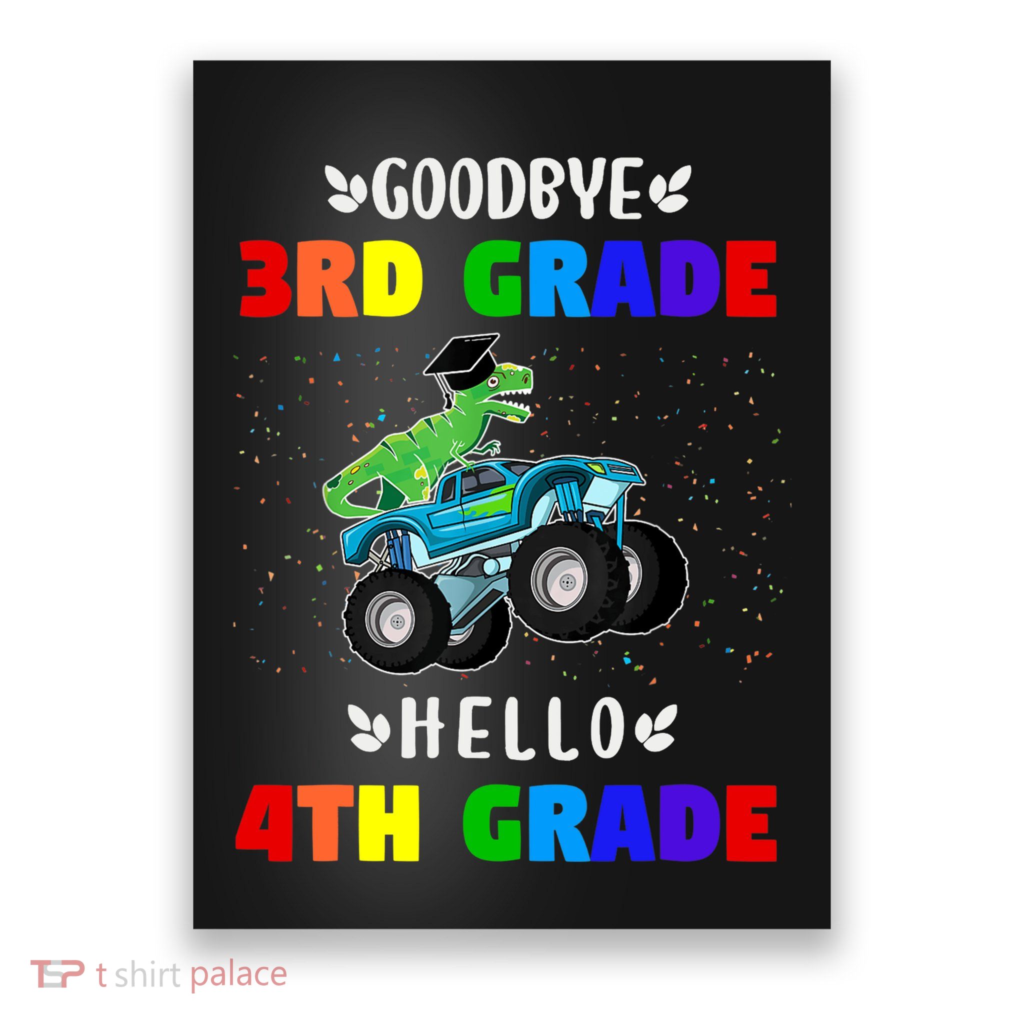 Goodbye Third Grade Hello Fourth Grade Poster