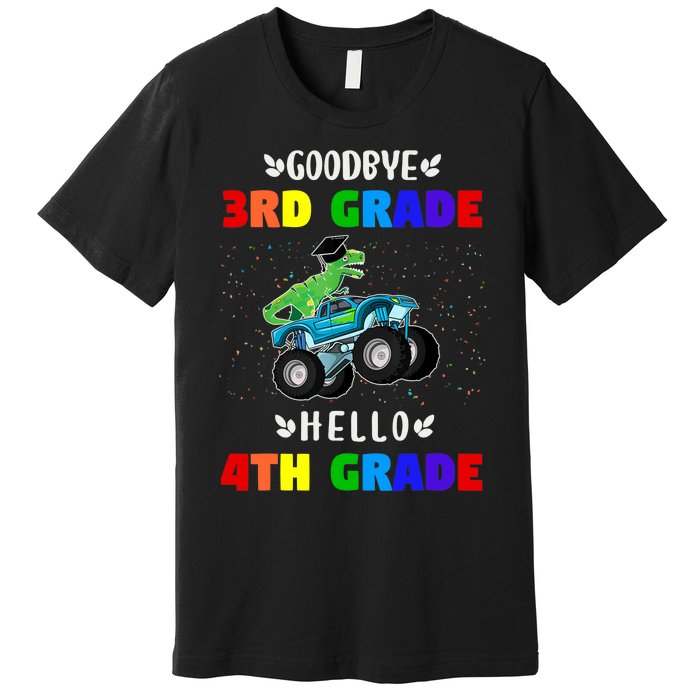 Goodbye Third Grade Hello Fourth Grade Premium T-Shirt