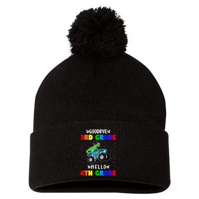 Goodbye Third Grade Hello Fourth Grade Pom Pom 12in Knit Beanie
