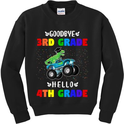 Goodbye Third Grade Hello Fourth Grade Kids Sweatshirt