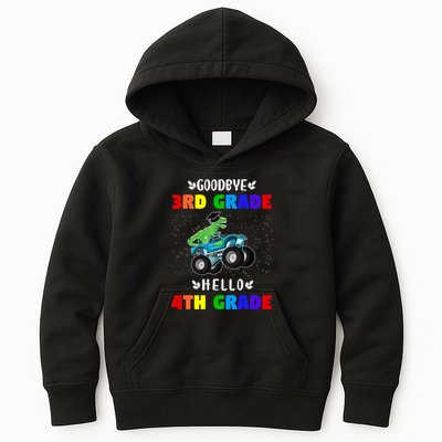 Goodbye Third Grade Hello Fourth Grade Kids Hoodie