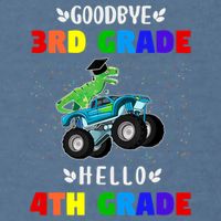Goodbye Third Grade Hello Fourth Grade Garment-Dyed Sweatshirt