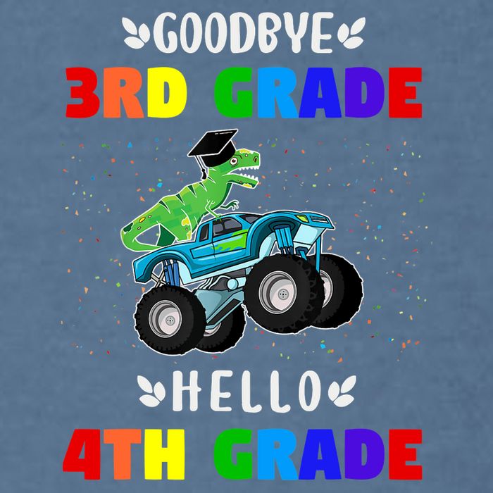 Goodbye Third Grade Hello Fourth Grade Garment-Dyed Sweatshirt