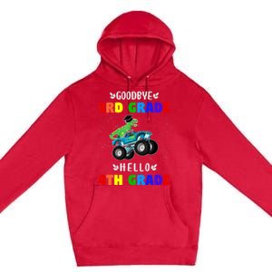 Goodbye Third Grade Hello Fourth Grade Premium Pullover Hoodie