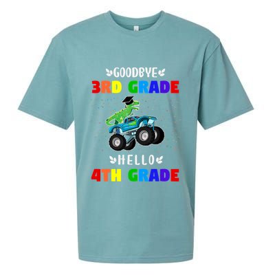 Goodbye Third Grade Hello Fourth Grade Sueded Cloud Jersey T-Shirt