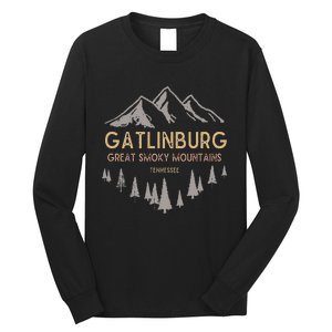 Gatlinburg Tennessee Great Smoky Mountains Souvenir Long Sleeve Shirt