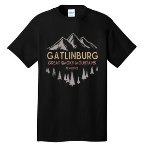 Gatlinburg Tennessee Great Smoky Mountains Souvenir Tall T-Shirt