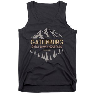 Gatlinburg Tennessee Great Smoky Mountains Souvenir Tank Top