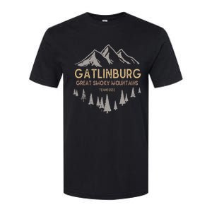 Gatlinburg Tennessee Great Smoky Mountains Souvenir Softstyle CVC T-Shirt